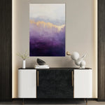 Abstract 697 Canvas Art 18" x 24" / 45 x 60 cm / Black