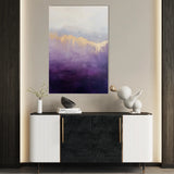 Abstract 697 Canvas Art 18" x 24" / 45 x 60 cm / Black