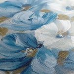 Floral 698 Canvas Art 18" x 24" / 45 x 60 cm / Black