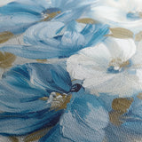 Floral 698 Canvas Art 18" x 24" / 45 x 60 cm / Black
