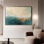 Abstract 699 Canvas Art 18" x 24" / 45 x 60 cm / Black