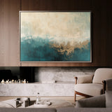 Abstract 699 Canvas Art 18" x 24" / 45 x 60 cm / Black