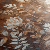 Floral 699 Canvas Art 18" x 24" / 45 x 60 cm / Black
