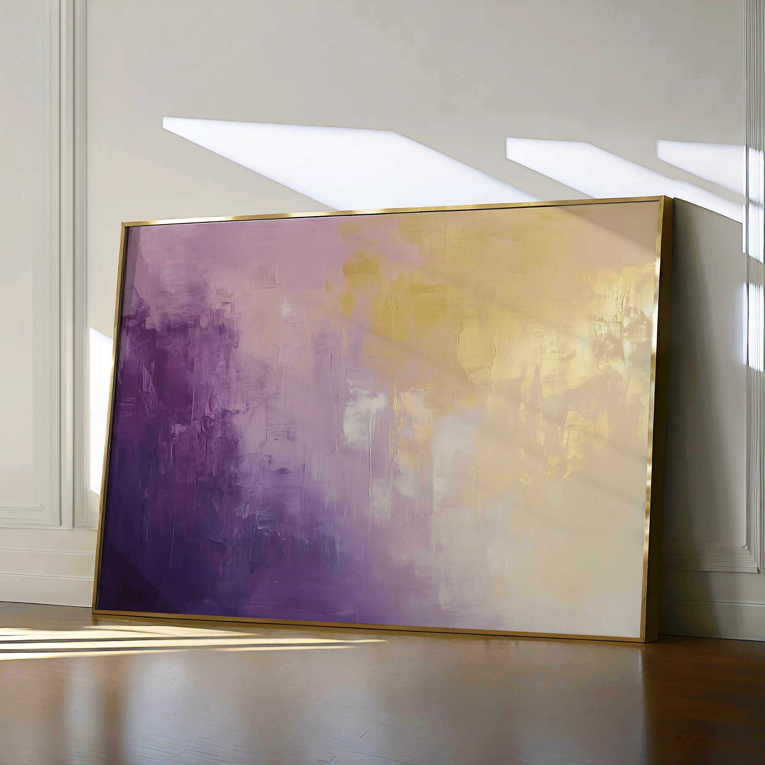 Abstract 701 Canvas Art 18" x 24" / 45 x 60 cm / Black