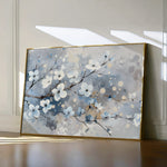 Floral 701 Canvas Art 18" x 24" / 45 x 60 cm / Black