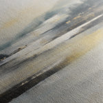 Abstract 703 Canvas Art 16" x 16" / 40 x 40 cm / Black