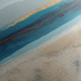 Abstract 704 Canvas Art 16" x 16" / 40 x 40 cm / Black