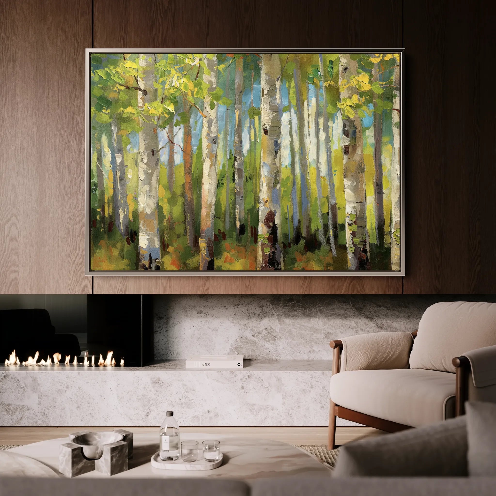 Floral 704 Canvas Art 18" x 24" / 45 x 60 cm / Black
