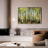 Floral 704 Canvas Art 18" x 24" / 45 x 60 cm / Black