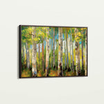 Floral 704 Canvas Art 18" x 24" / 45 x 60 cm / Black