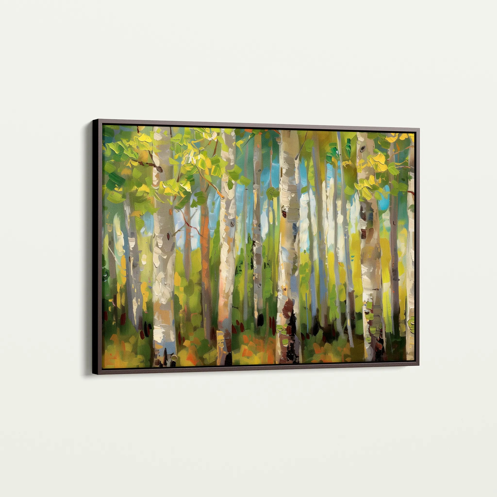 Floral 704 Canvas Art 18" x 24" / 45 x 60 cm / Black