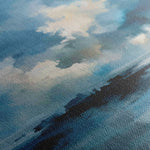 Abstract 706 Canvas Art 16" x 16" / 40 x 40 cm / Black