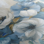 Floral 706 Canvas Art 18" x 24" / 45 x 60 cm / Black