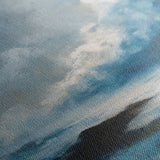 Abstract 707 Canvas Art 16" x 16" / 40 x 40 cm / Black