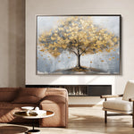 Floral 708 Canvas Art 18" x 24" / 45 x 60 cm / Black
