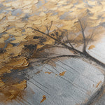 Floral 708 Canvas Art 18" x 24" / 45 x 60 cm / Black