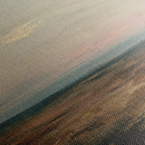 Abstract 710 Canvas Art 16" x 16" / 40 x 40 cm / Black