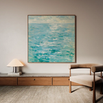 Abstract 712 Canvas Art 60 x 60 cm / Black