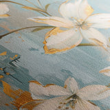 Floral 712 Canvas Art 18" x 24" / 45 x 60 cm / Black