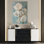 Floral 714 Canvas Art 60 x 40 cm / Black