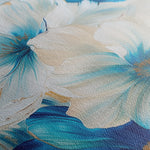 Floral 720 Canvas Art 18" x 24" / 45 x 60 cm / Black