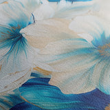 Floral 720 Canvas Art 18" x 24" / 45 x 60 cm / Black
