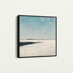 Abstract 731 Canvas Art 16" x 16" / 40 x 40 cm / Black
