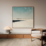 Abstract 731 Canvas Art 60 x 60 cm / Black