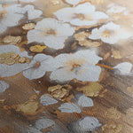 Floral 731 Canvas Art 18" x 24" / 45 x 60 cm / Black