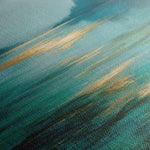 Abstract 732 Canvas Art 16" x 16" / 40 x 40 cm / Black