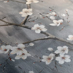 Floral 734 Canvas Art 60 x 40 cm / Black