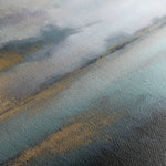 Abstract 735 Canvas Art 16" x 16" / 40 x 40 cm / Black