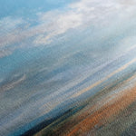 Abstract 736 Canvas Art 16" x 16" / 40 x 40 cm / Black