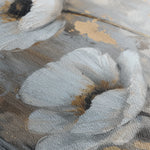 Floral 736 Canvas Art 18" x 24" / 45 x 60 cm / Black
