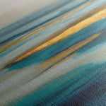 Abstract 738 Canvas Art 16" x 16" / 40 x 40 cm / Black