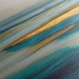 Abstract 738 Canvas Art 16" x 16" / 40 x 40 cm / Black