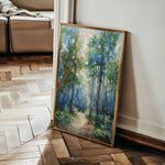 Floral 738 Canvas Art 18" x 24" / 45 x 60 cm / Black