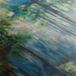 Floral 738 Canvas Art 60 x 40 cm / Black