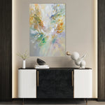 Floral 740 Canvas Art 18" x 24" / 45 x 60 cm / Black