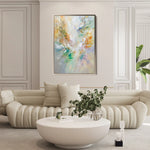 Floral 740 Canvas Art 60 x 40 cm / Black