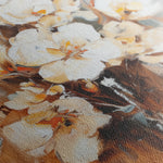 Floral 741 Canvas Art 18" x 24" / 45 x 60 cm / Black
