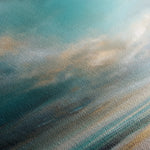Abstract 743 Canvas Art 16" x 16" / 40 x 40 cm / Black