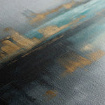 Abstract 745 Canvas Art 60 x 60 cm / Black