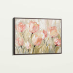 Floral 745 Canvas Art 18" x 24" / 45 x 60 cm / Black