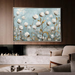 Floral 748 Canvas Art 18" x 24" / 45 x 60 cm / Black
