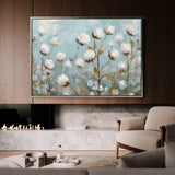 Floral 748 Canvas Art 18" x 24" / 45 x 60 cm / Black