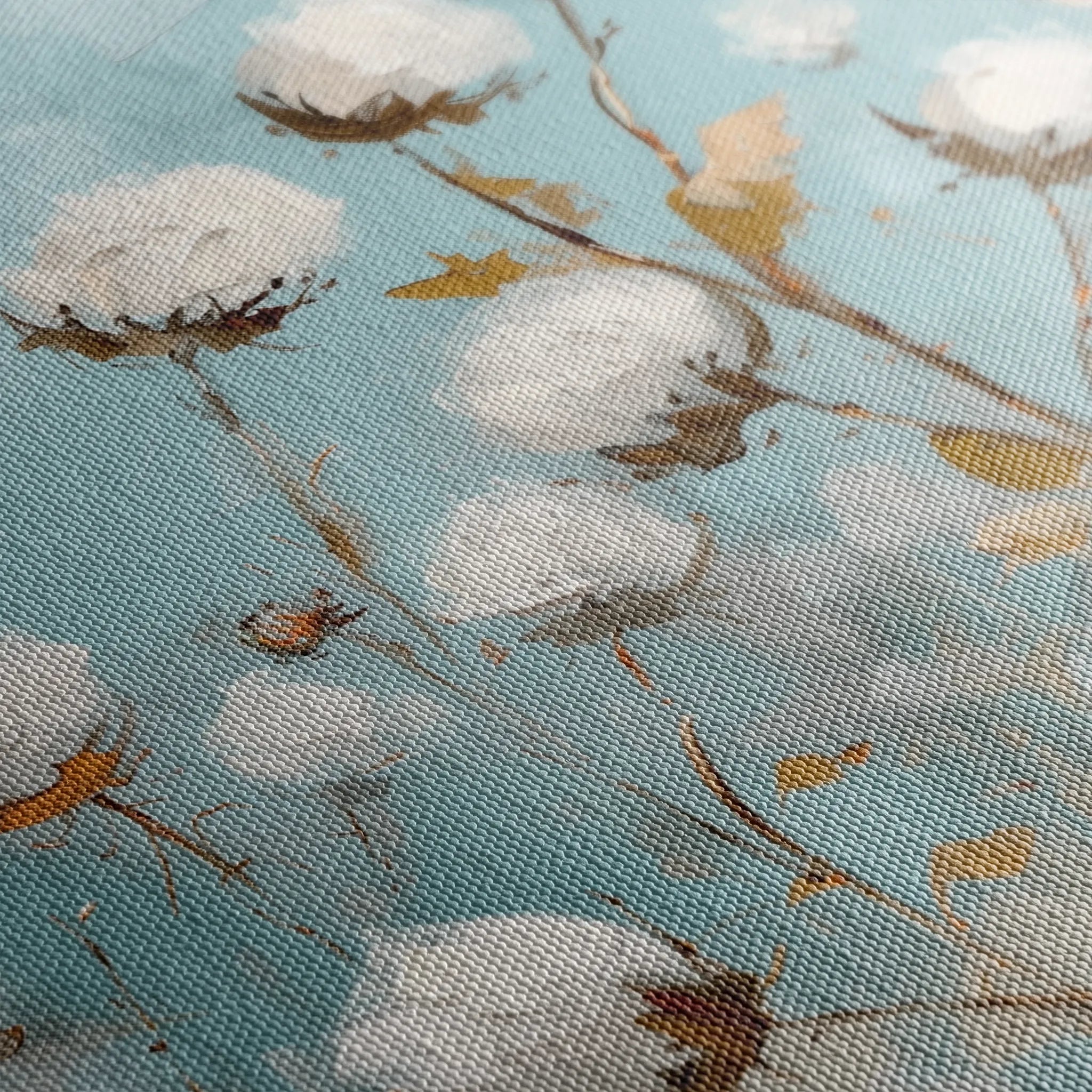 Floral 748 Canvas Art 18" x 24" / 45 x 60 cm / Black