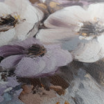 Floral 749 Canvas Art 18" x 24" / 45 x 60 cm / Black