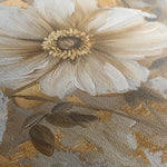 Floral 751 Canvas Art 18" x 24" / 45 x 60 cm / Black