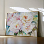 Floral 753 Canvas Art 18" x 24" / 45 x 60 cm / Black